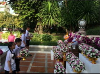 รร.สาธิต
ร่วมน้อมรำลึกวันคล้ายวันพระราชสมภพสมเด็จพระนางเจ้าสุนันทากุมารีรัตน์