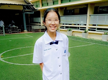 Student of demonstration school was
awared a scholarship from the Japan
Aviation Academy in 2018.