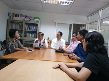 ผู้อำนวยการ รร.สาธิต ให้การต้อนรับ
คณะผู้บริหารมหาวิทยาลัย Systems Plus
College Foundation ประเทศฟิลิปปินส์