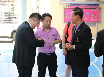 คณะผู้บริหาร รร.สาธิตฯ ต้อนรับ
คณะผู้บริหารจากมหาวิทยาลัย Yunnan Normal
Unversity