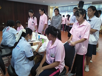 นักเรียนสาธิตฯสวนสุนันทา
ตรวจสุขภาพประจำปี 2561